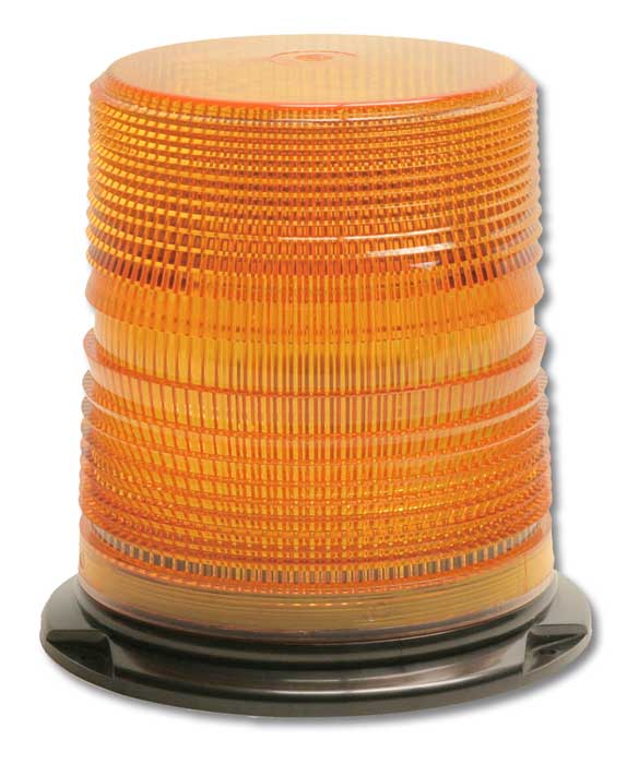 6" Amber Strobe Light