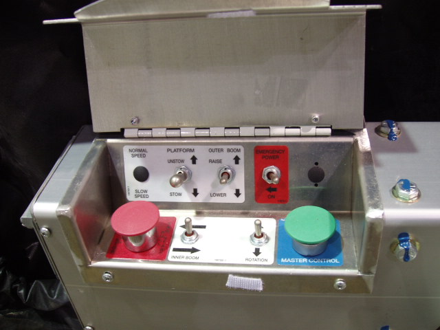 Decals Affixed on Control Panel