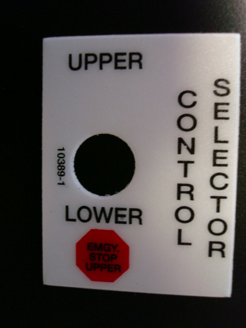 Control Selector Decal