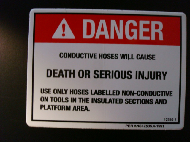 Conductive Hoses Decal