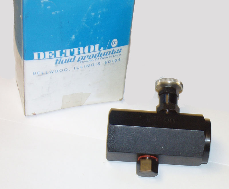 Deltrol Adjustable Flow Control Valve