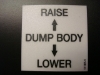 Dump Body Decal