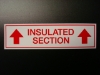 Insulated Section Decal