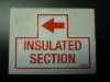 Insulated Section Decal