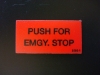 Push for Emgy Stop Decal