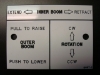 Versalift S-Stick Control (RH) Placard