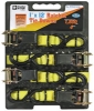 1" x 12 Ratchet Tie Downs (4-pack) 