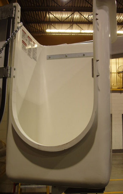Walk Thru Replacement Fiberglass Bucket