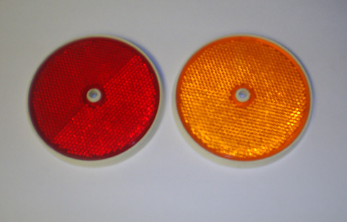 Red or Amber Reflector