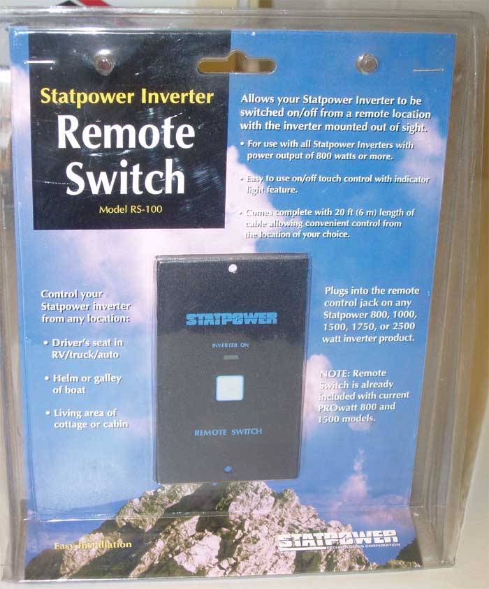 Stat Power Inverter Remote Switch