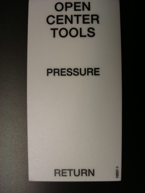 Open Center Tools Decals