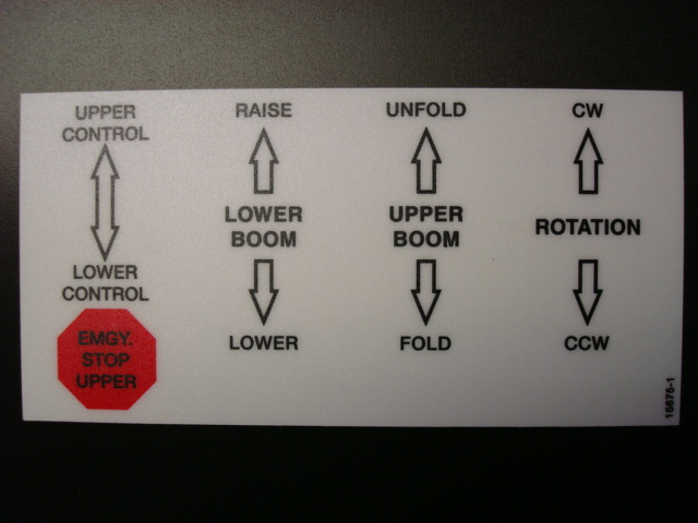 Lower Controls Decal