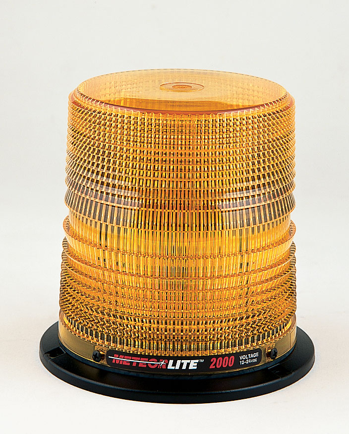 High Profile Amber Dome Strobe Light