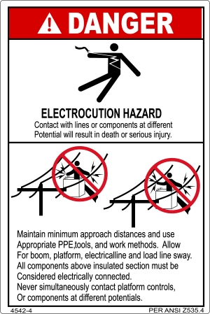 Danger Decal decal, decals, sticker, stickers, sticky, label, labels, sign, signs, marker, markers, placard, placards, ansi, inspection, osha, standard, standards