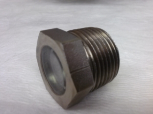 Sight Level Plug versalift level plug, gauge, pedestal, replacement, lsp151-5, LSP 151-5, 58017-1, sight, level, plug, hydraulic, hydrolic, fluid, level, tank, hydraulic tank