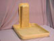 24" x 30" Scuff Pad with Step bucket scuff pad, scuff pads, grit pad, non-skid surface, heavy duty protection, bucket protection, fiberglass scuff pad, utility scuff pad, telecom scuff pad, bucket truck accessories, 24x30 scuff pad