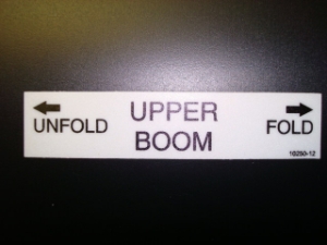 Lower Controls Decal