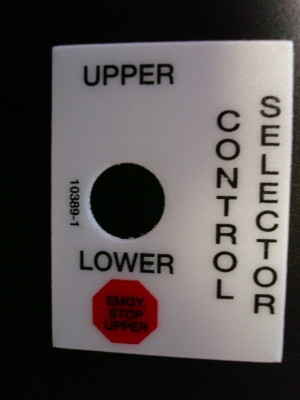 Control Selector Decal