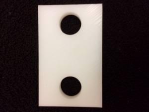 Bottom Boom Tip Wear Pad  adjust, adjustable, slide, outer, boom, wear, pad, pads, fiber, figerglass, glass, insulated, non-insulated, non