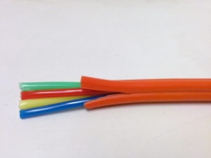 AIRLINE BUNDLE 4-IN-1 TUBING air, line, airline, tubing, tube, boom wire, wire, boom, foot, 4 in 1, 4-in-1, quad color, 